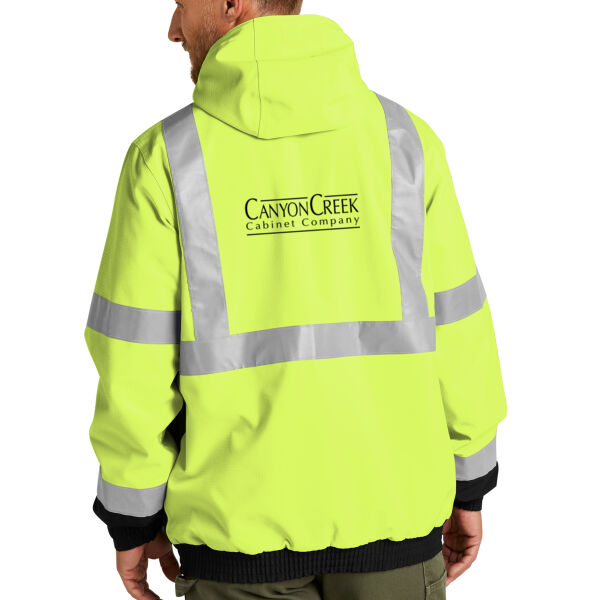   - Ansi 107 Class 3 Waterproof Insulated Ripstop Bomber Jacket Thumbnail