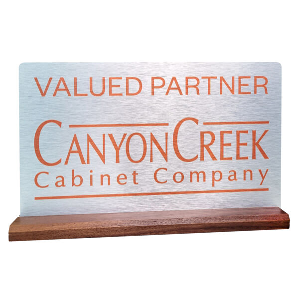 Canyon Creek Countertop Sign Thumbnail