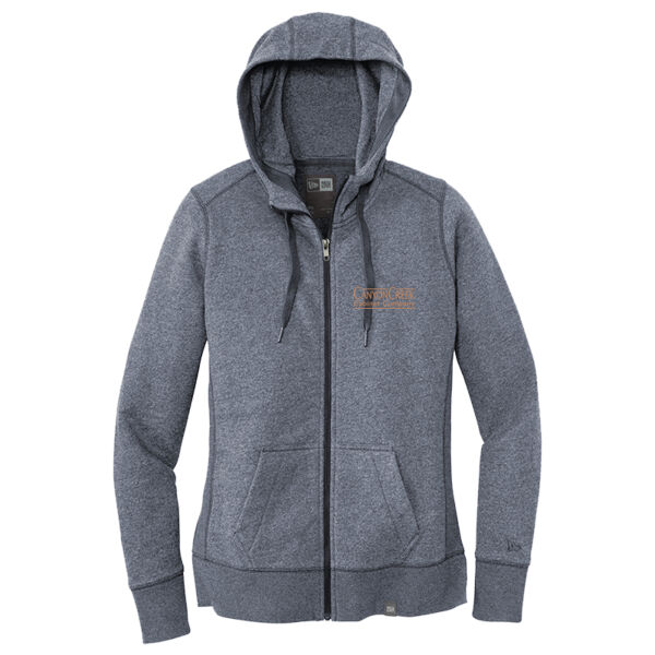   - Women's French Terry Full Zip Hoodie Thumbnail